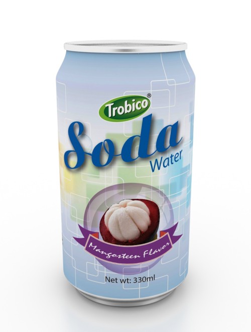 330ml mangosteen flavor soda water